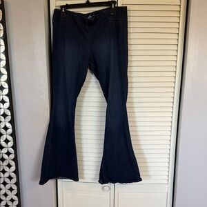 Dark Blue Flared Women’s Jeans